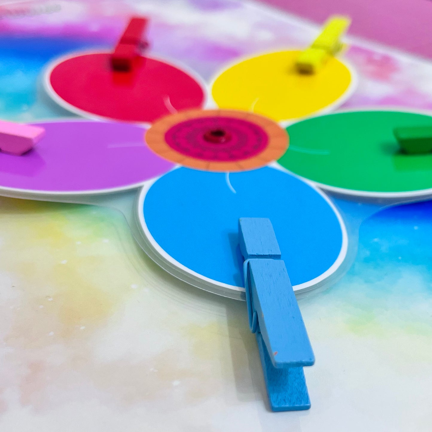 Colorful Craft Clothespins – 4.5 cm (20 pcs)