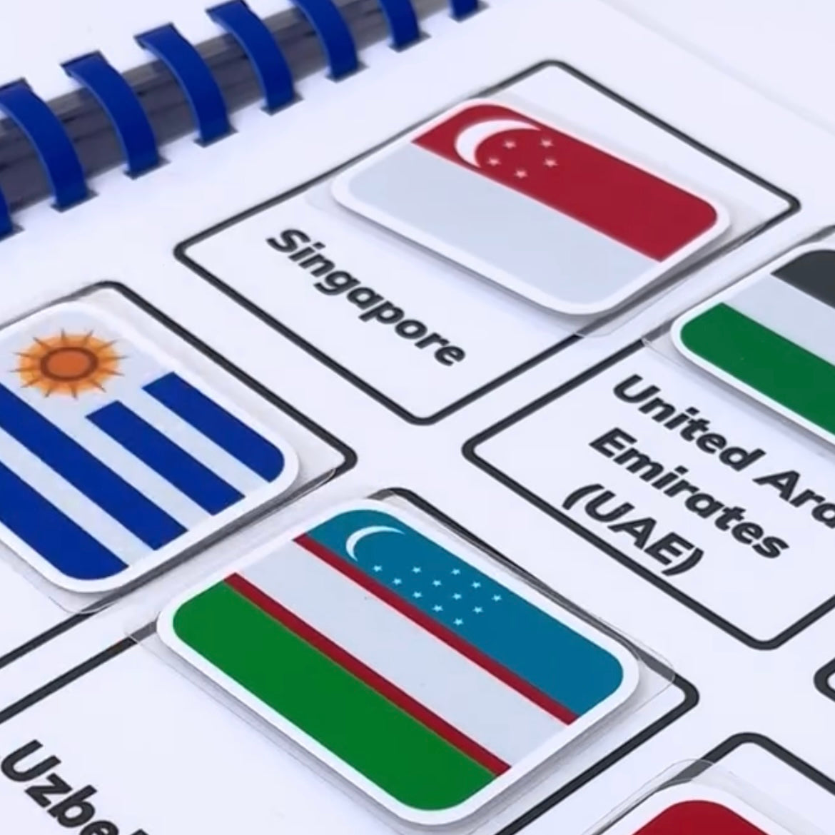 Game “Flags of the World” (90 cards)