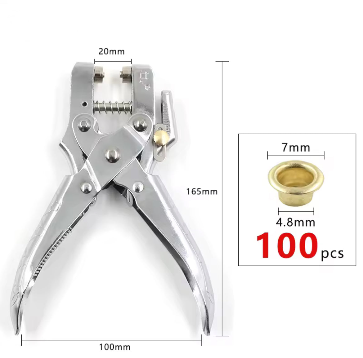 2-in-1 Hole Punch with Eyelets