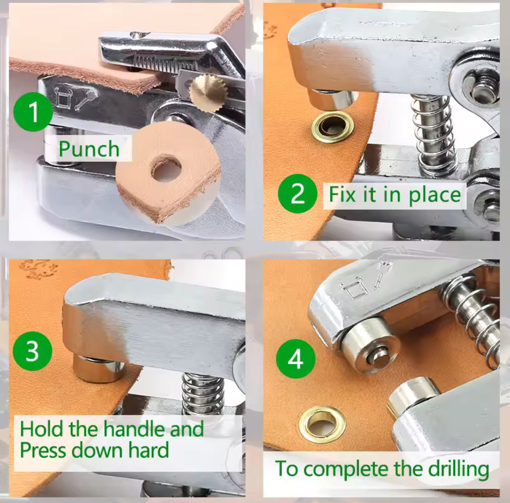 2-in-1 Hole Punch with Eyelets
