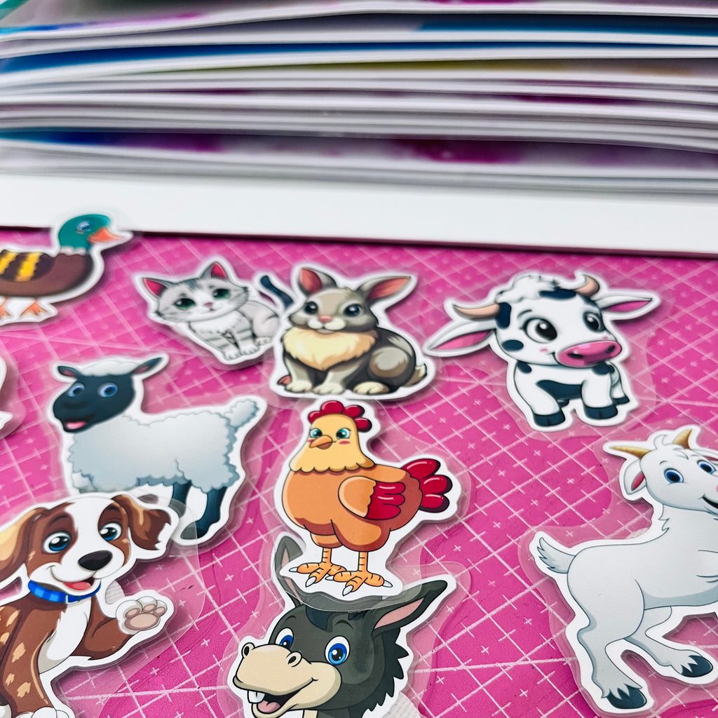 Farm Animals Match🐄🐓(045)