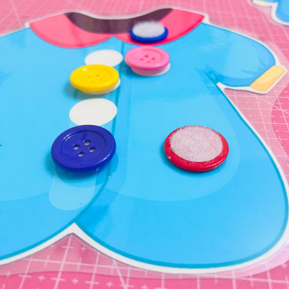 Match the buttons by colour
