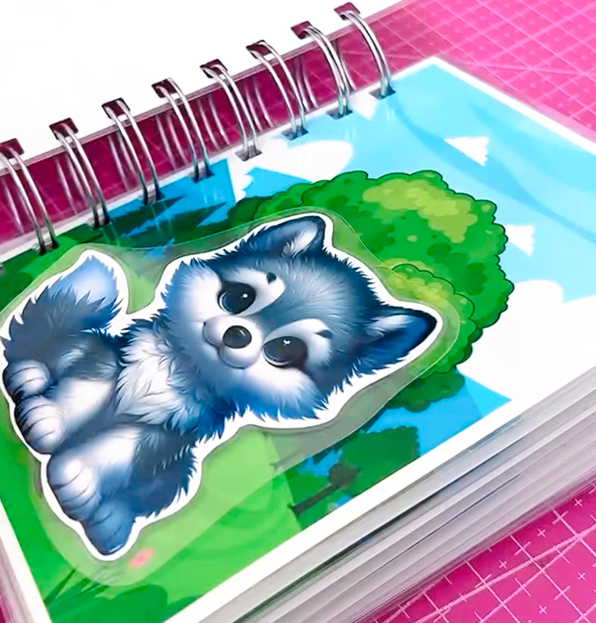 🌳 Who’s Hiding Under the Tree? 🦊🐰🐻(006)