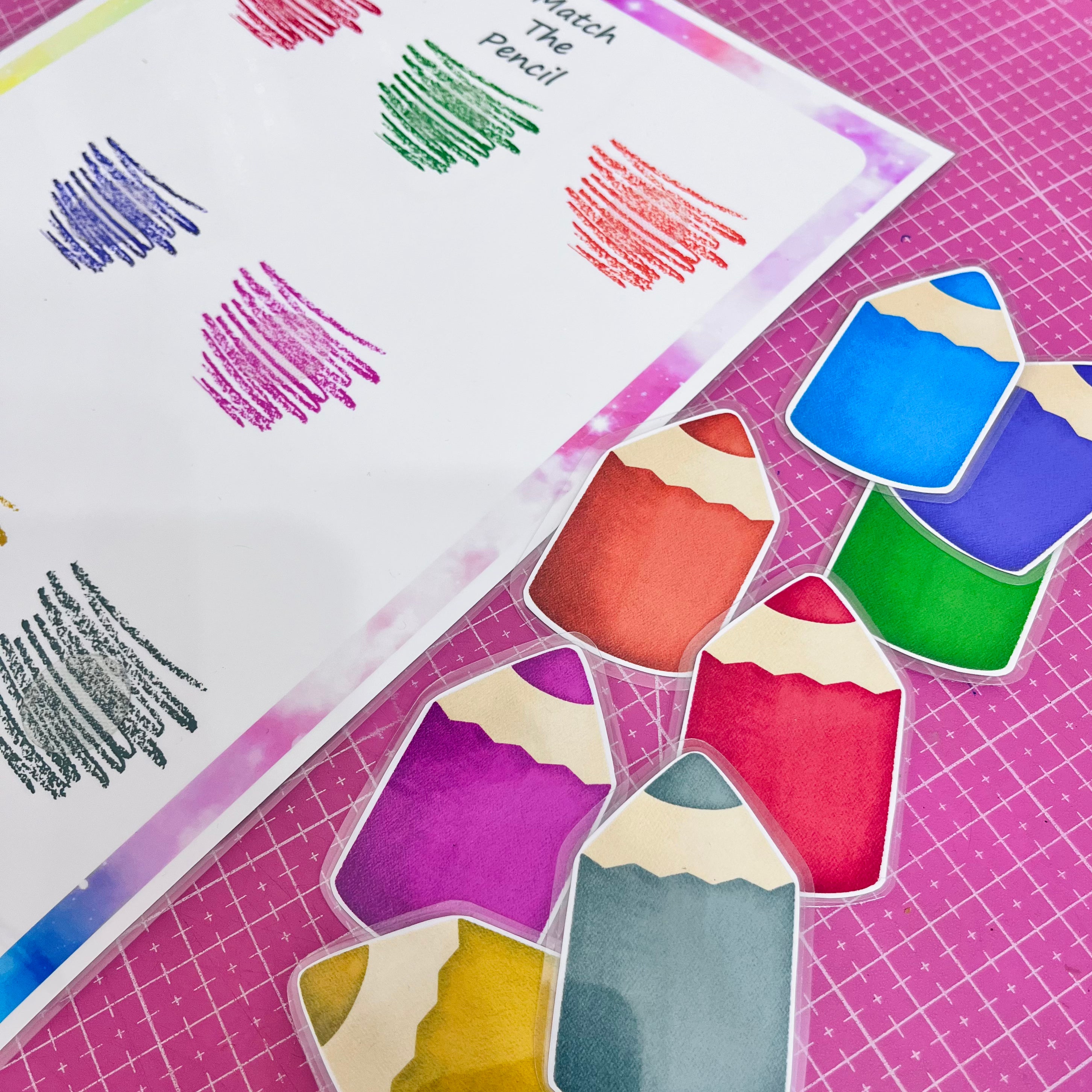 🎨 Game “Colorful Pencils”(042)