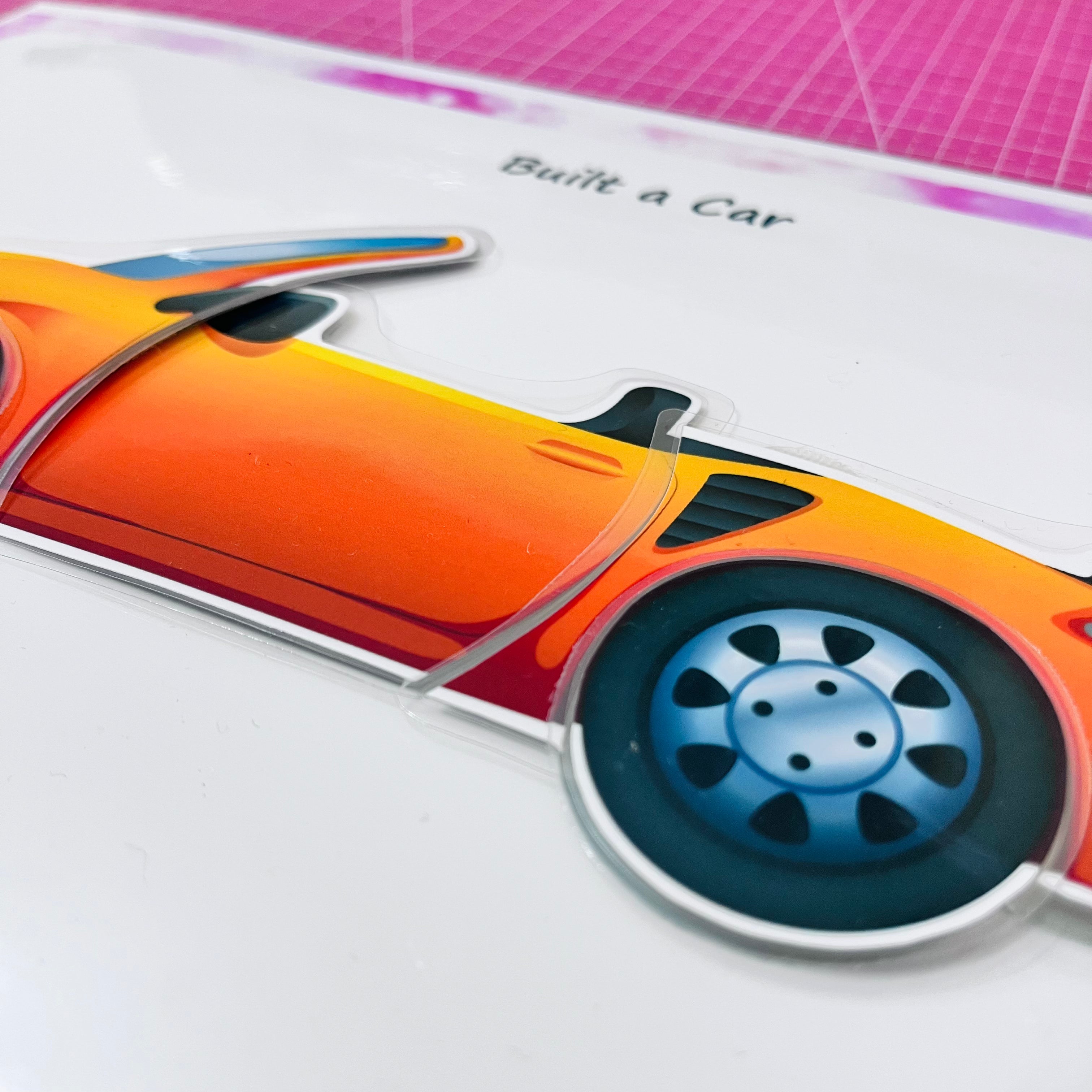 🚗 Velcro Game “Build the Car”(039)