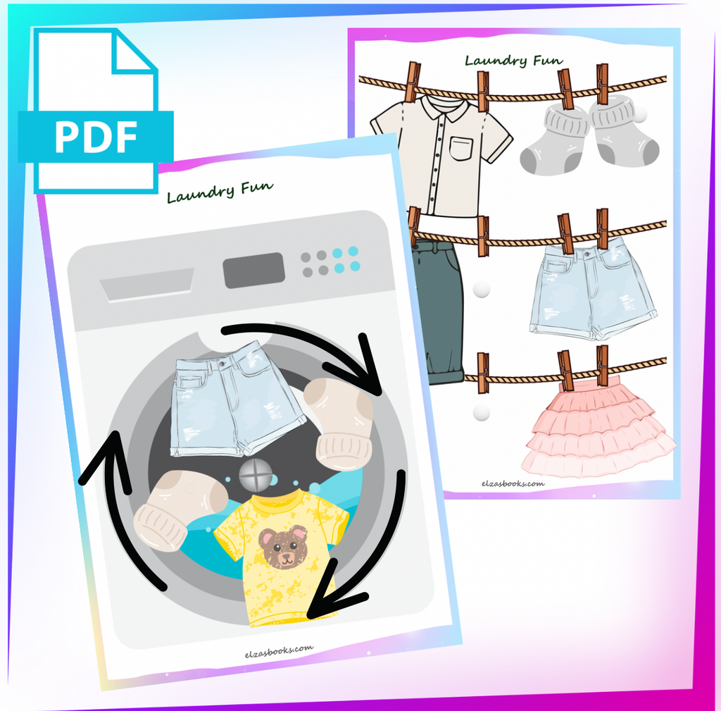 Laundry Fun 💦🧺(072)