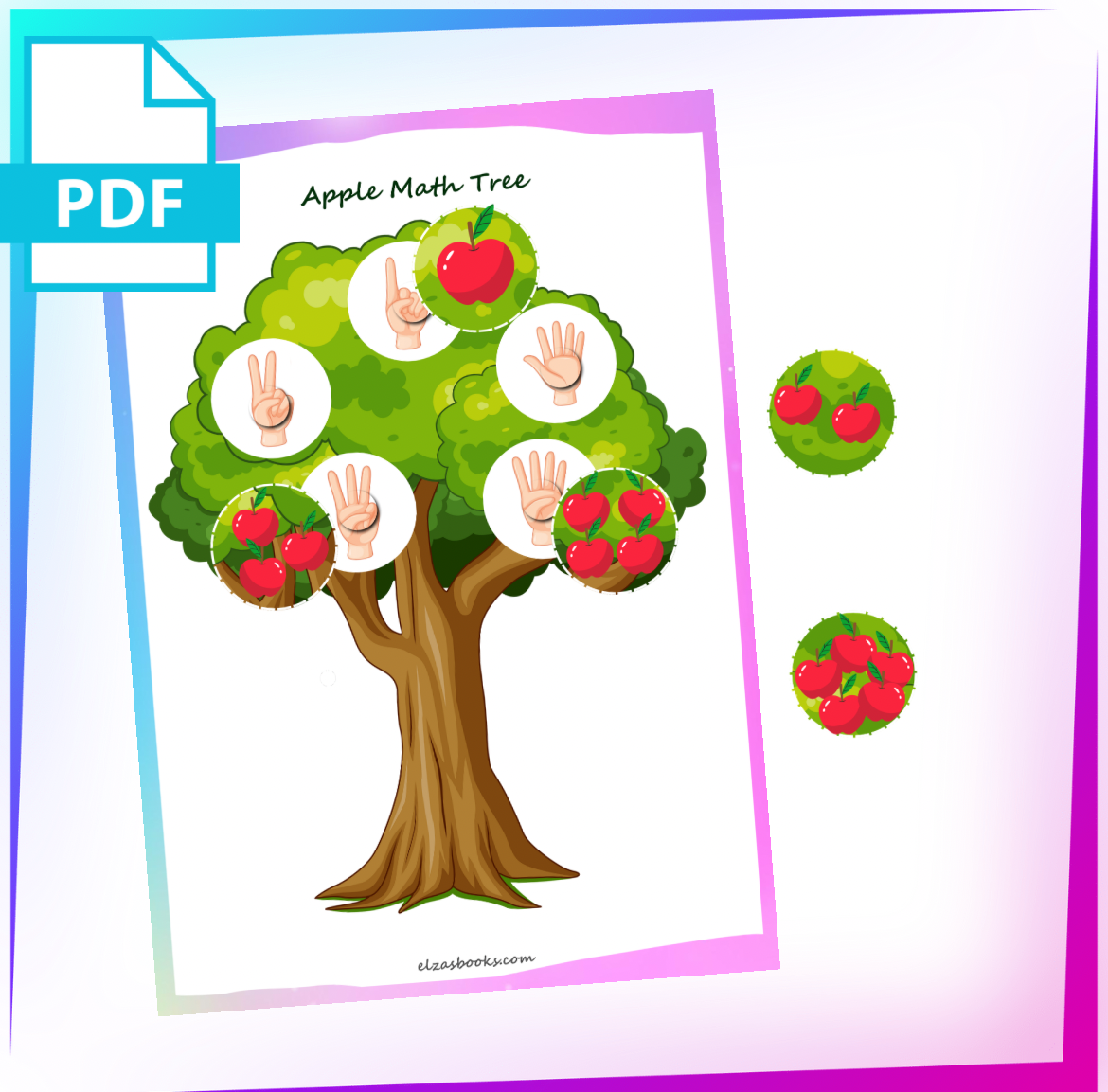 Apple Math Tree 🍎🌳🧮