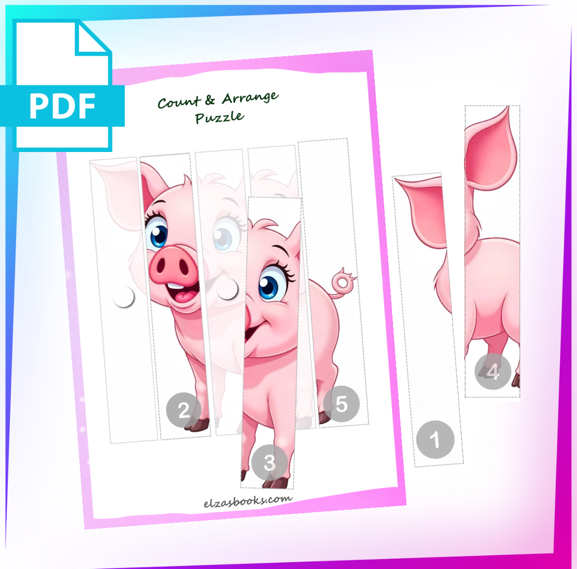 Count & Arrange Puzzle(075)