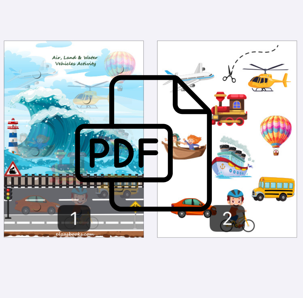 Air, Land & Water Vehicles Activity(076)