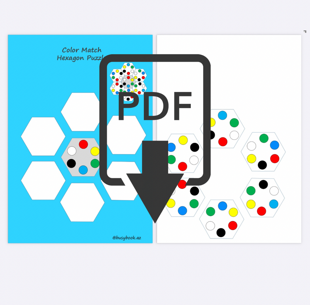 🧩 Hexagon Color Match(029)