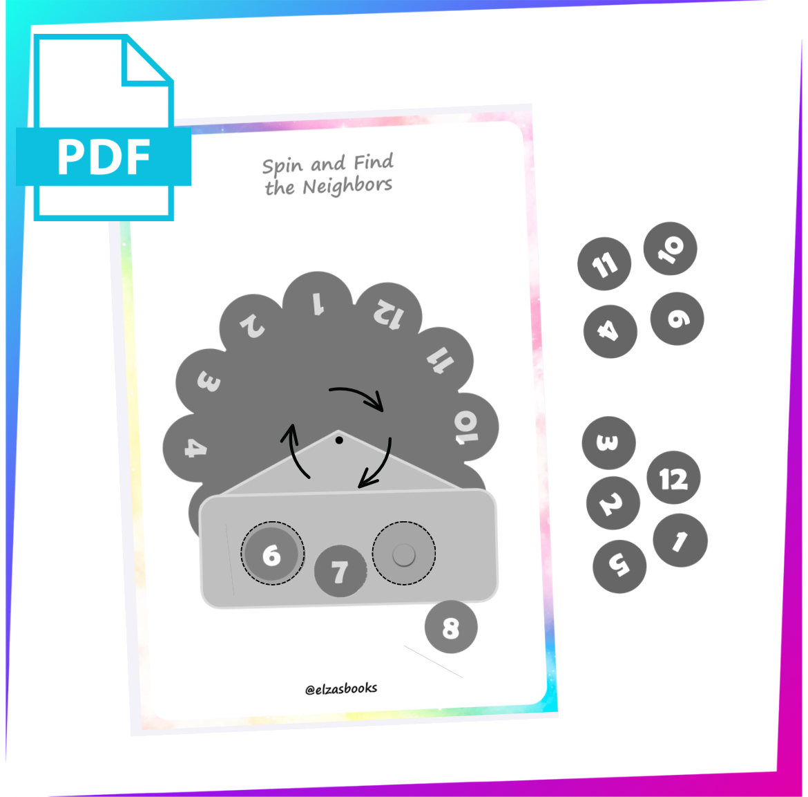 Spin & Find the Neighbors(015)