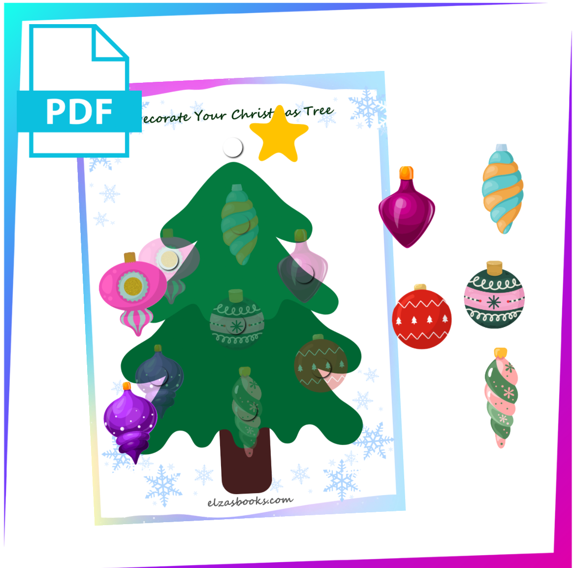 “Decorate the Christmas Tree”! 🎄✨(087)