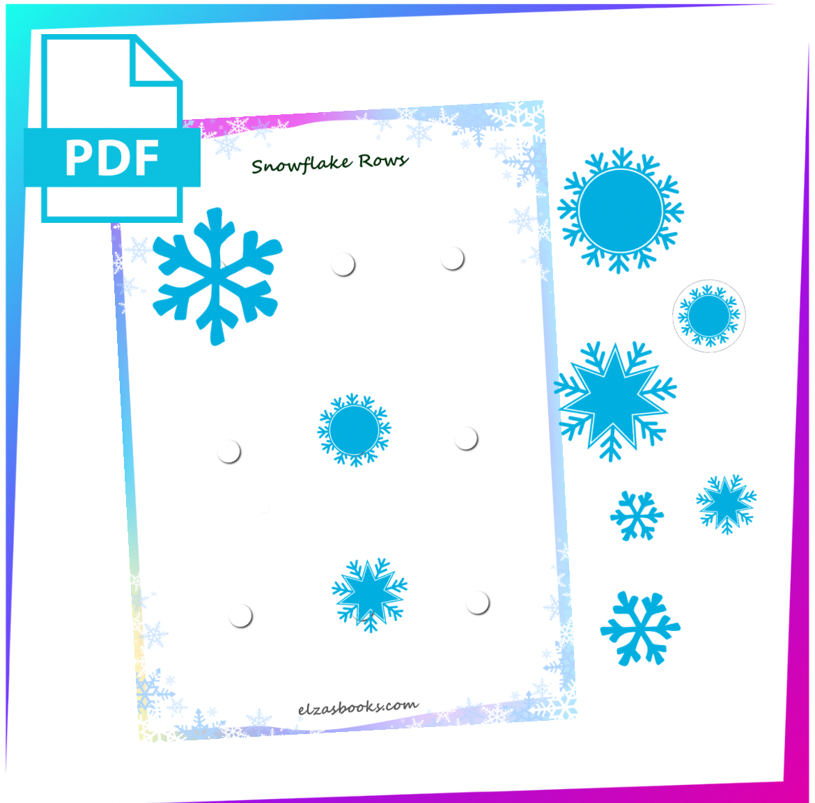 “Snowflake Rows” ❄️(088)