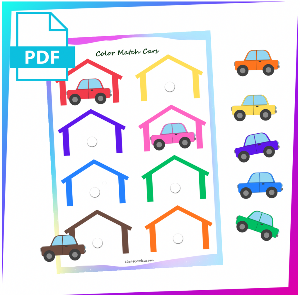 Coches de colores a juego (097)
