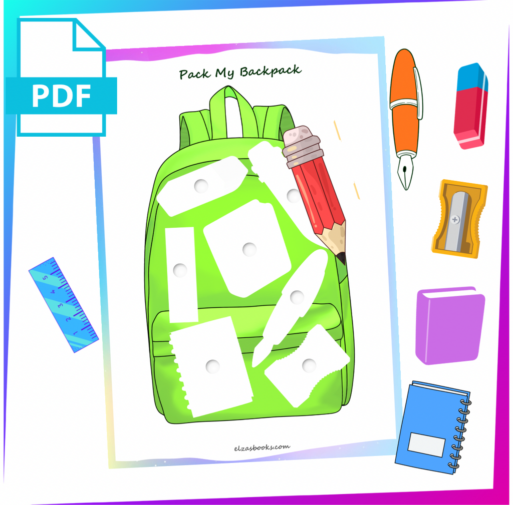 “Pack My Backpack”🎒(020)