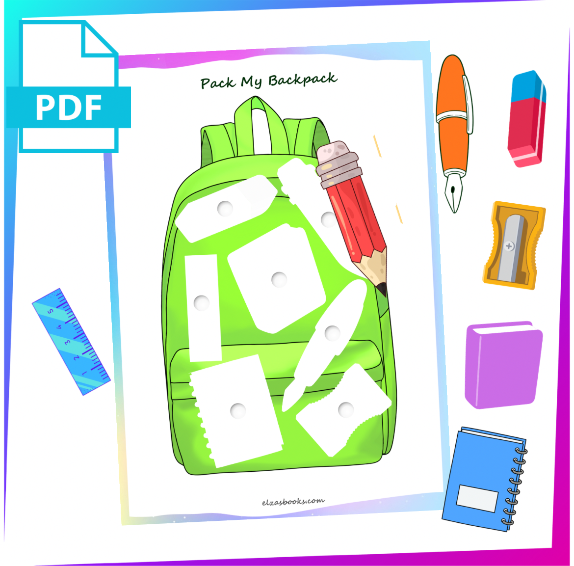 “Pack My Backpack”🎒(020)