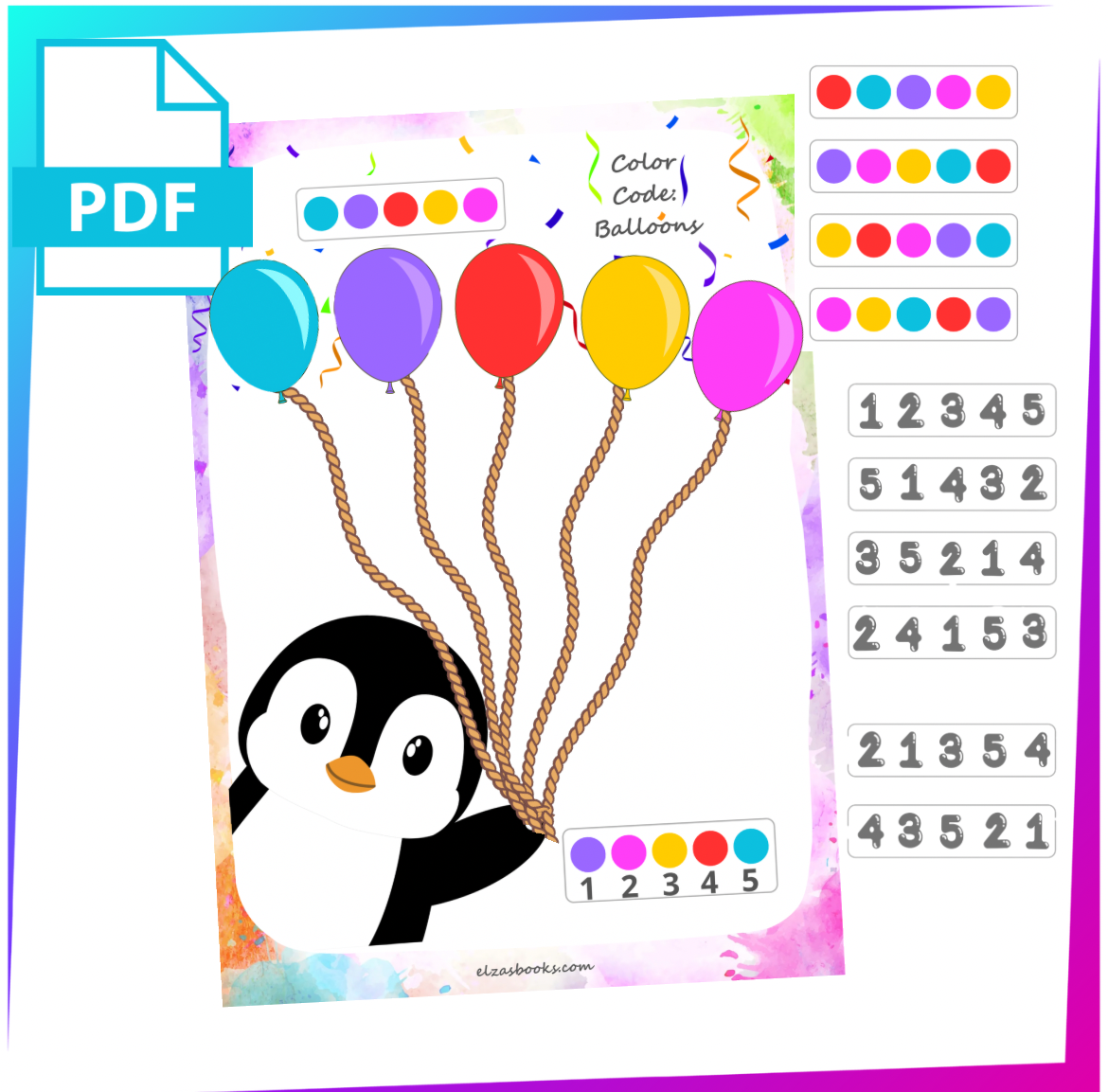 Color Code: Balloons (115)