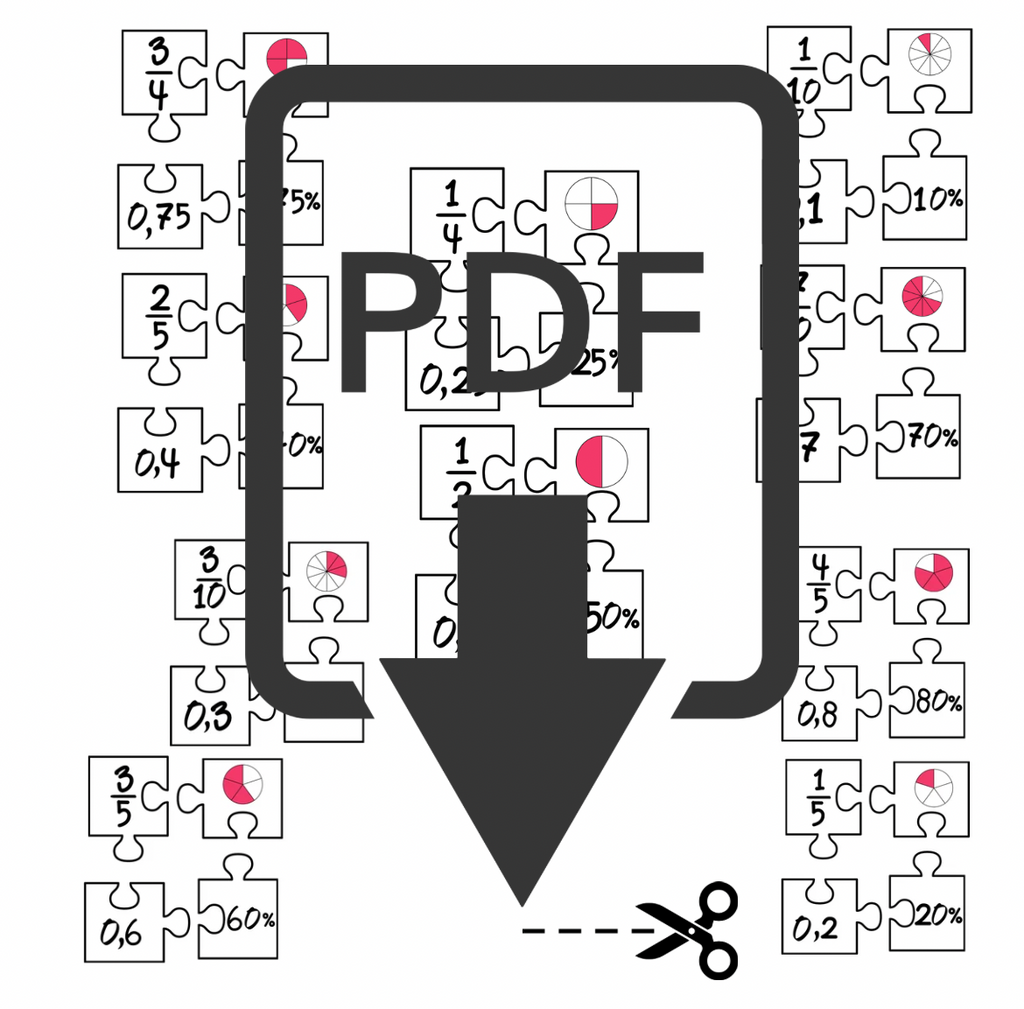 Math Puzzle: Fractions, Decimals & Percentages(118)