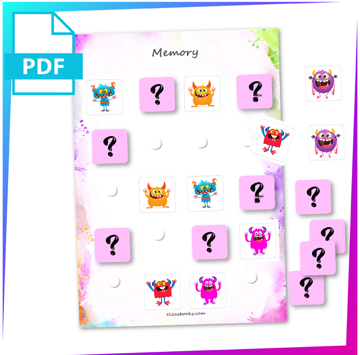 Memory Matching Game🧠(125)
