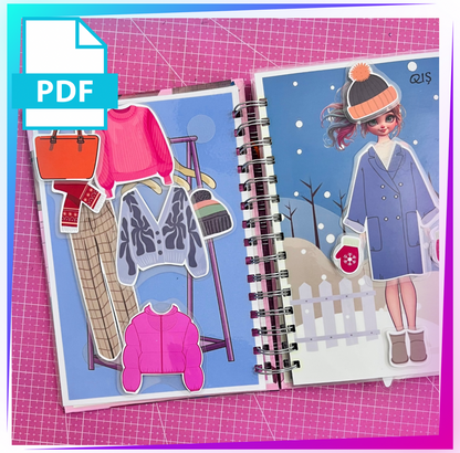 👗 Aylin Doll – Dress the Doll by Seasons 🌟