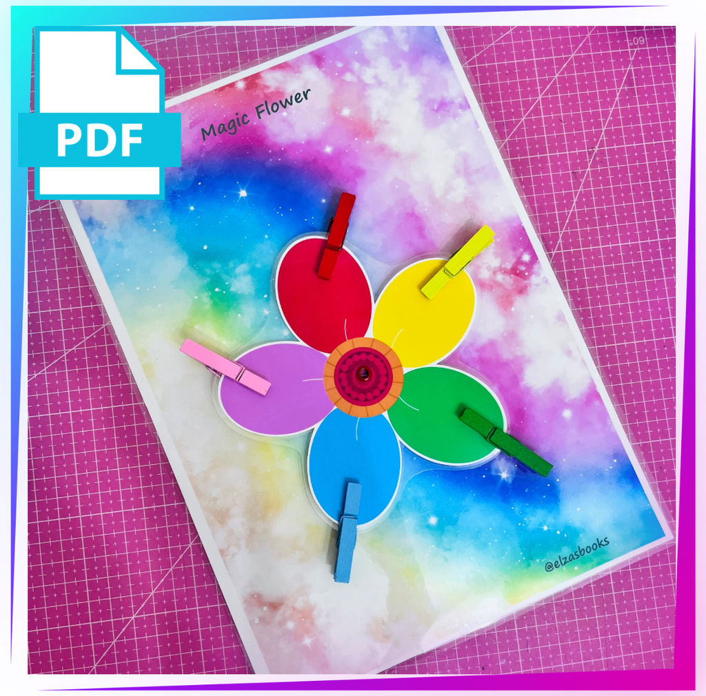 Magic Flower – Fun Printable Game for Kids!(018)