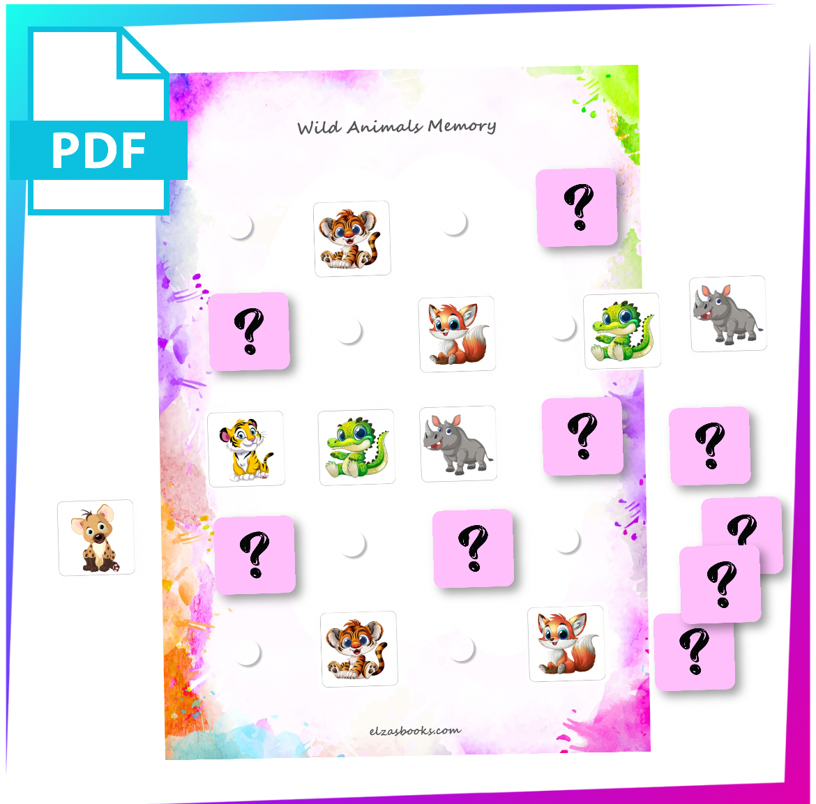 Memory Matching Game🧠(125)