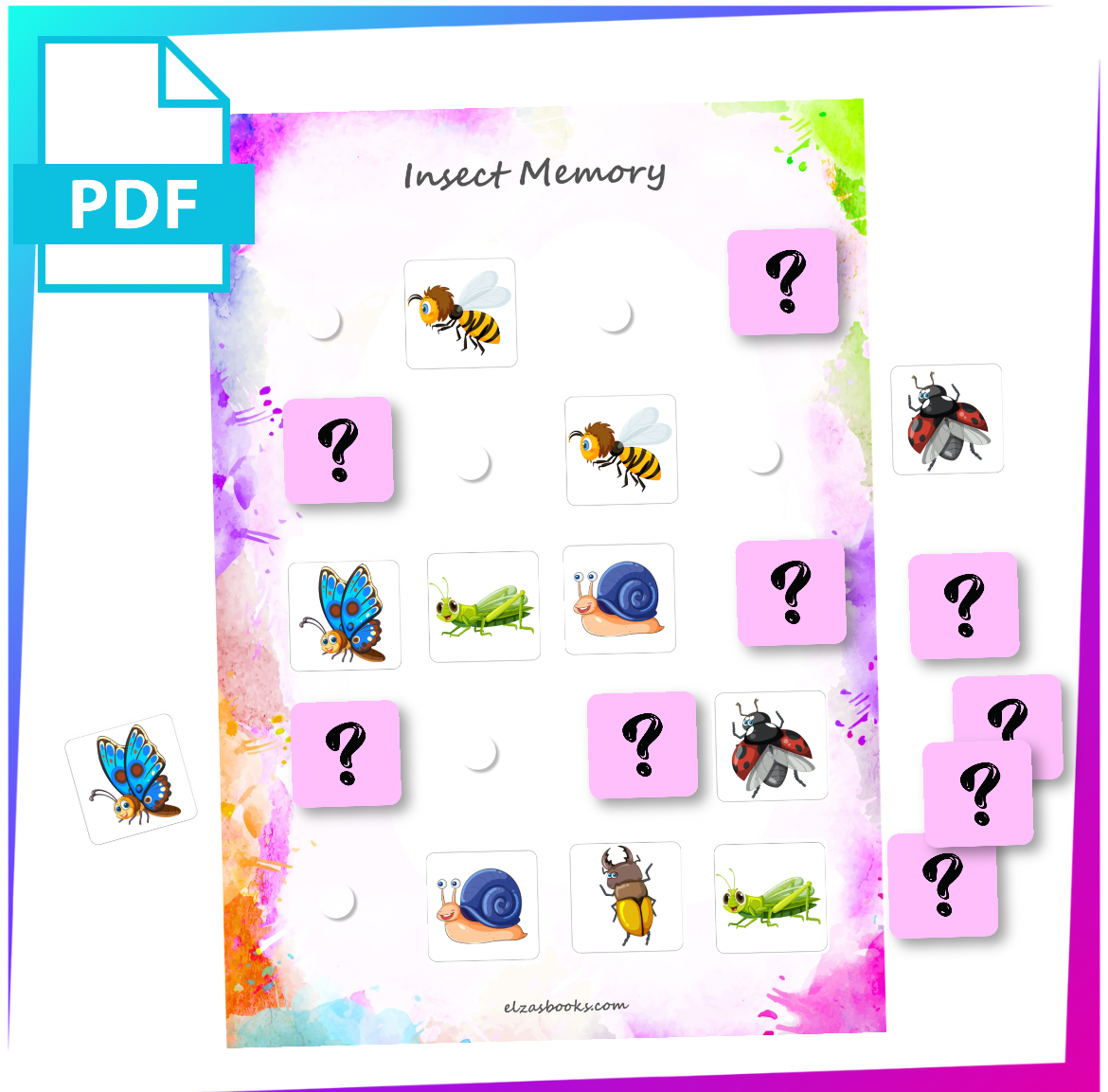 Memory Matching Game🧠(125)