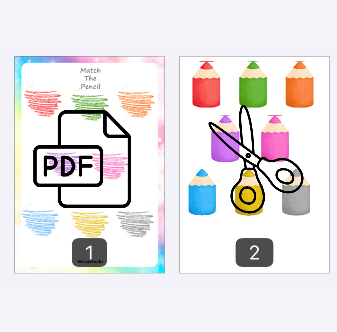 🎨 Game “Colorful Pencils”(042)