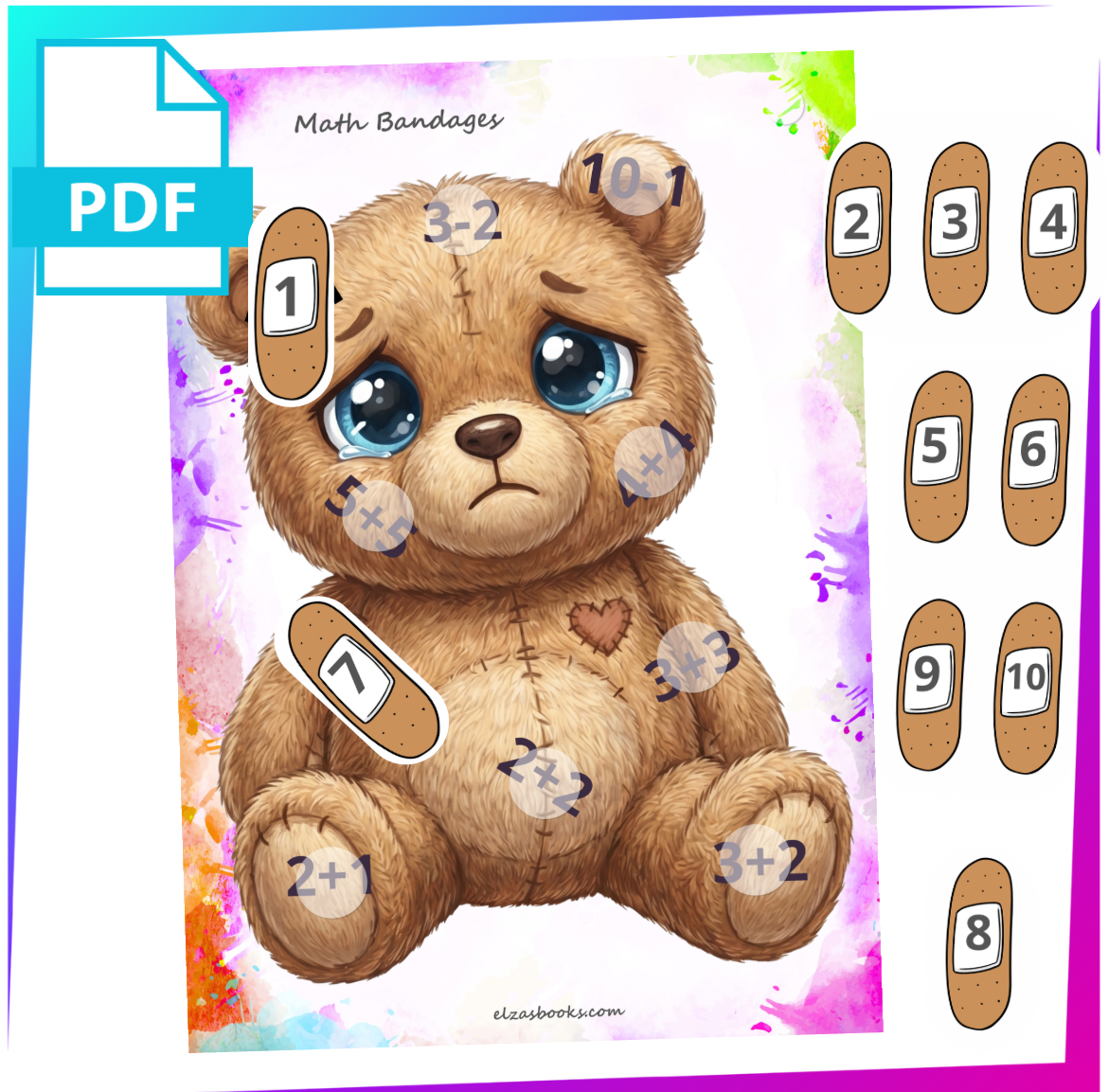 Math Bandages 🩹🧸(129)