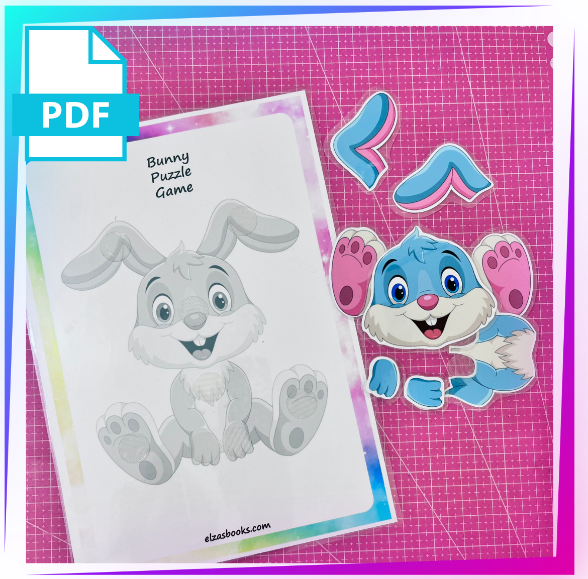 Bunny Felt Board Game(044)