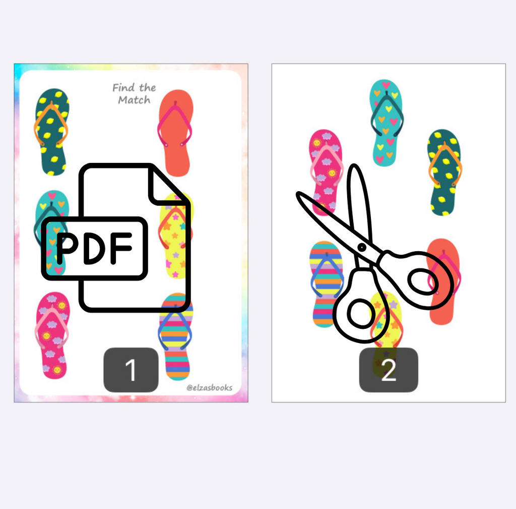 Game “Find the Pair” 🩴🎨(038)