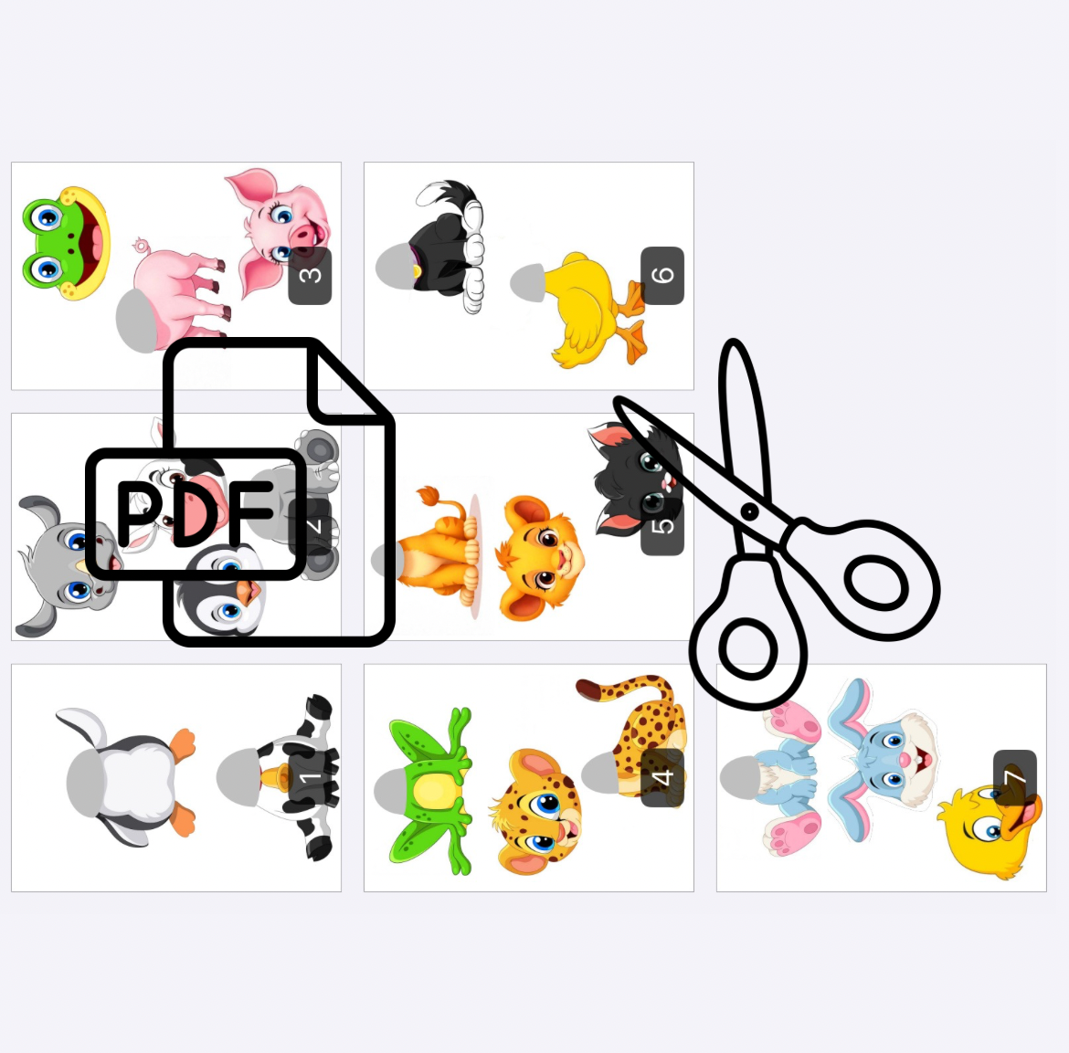 Find The Animals - Clip Game(002)