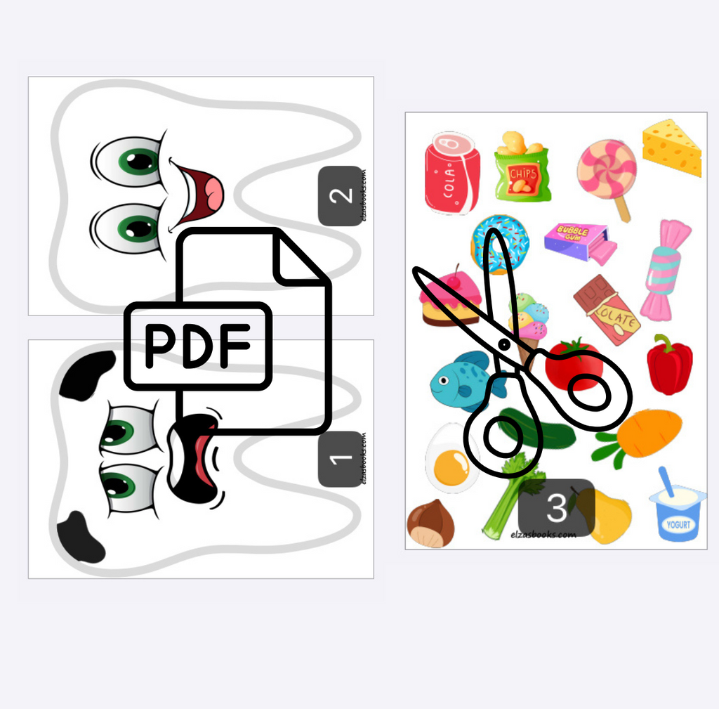 🦷 Velcro Game “Good or Bad for Teeth(050)