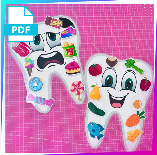 🦷 Velcro Game “Good or Bad for Teeth(050)
