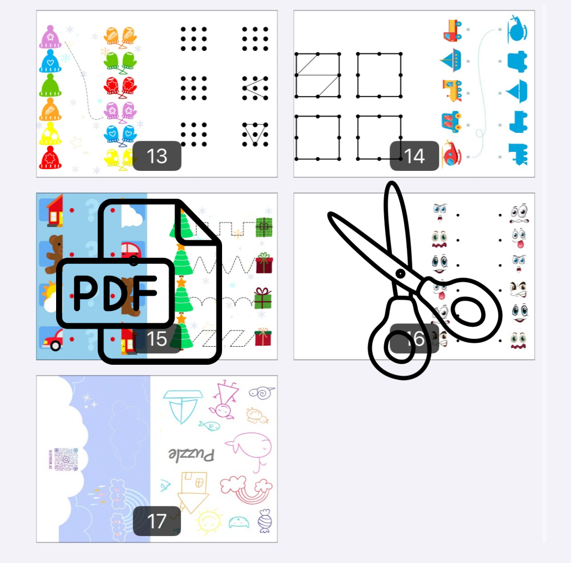 🧩 Animal Puzzles 🐻🦁🐼(009)