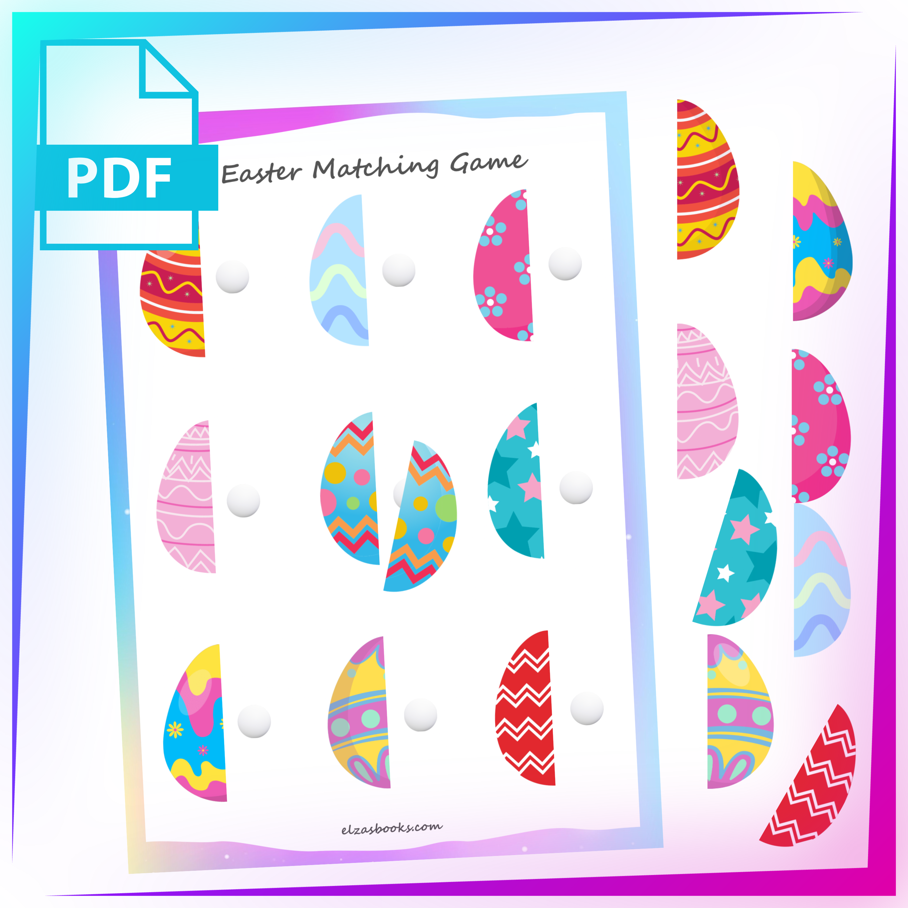 “Easter Egg Puzzle” 🐰🥚(053)