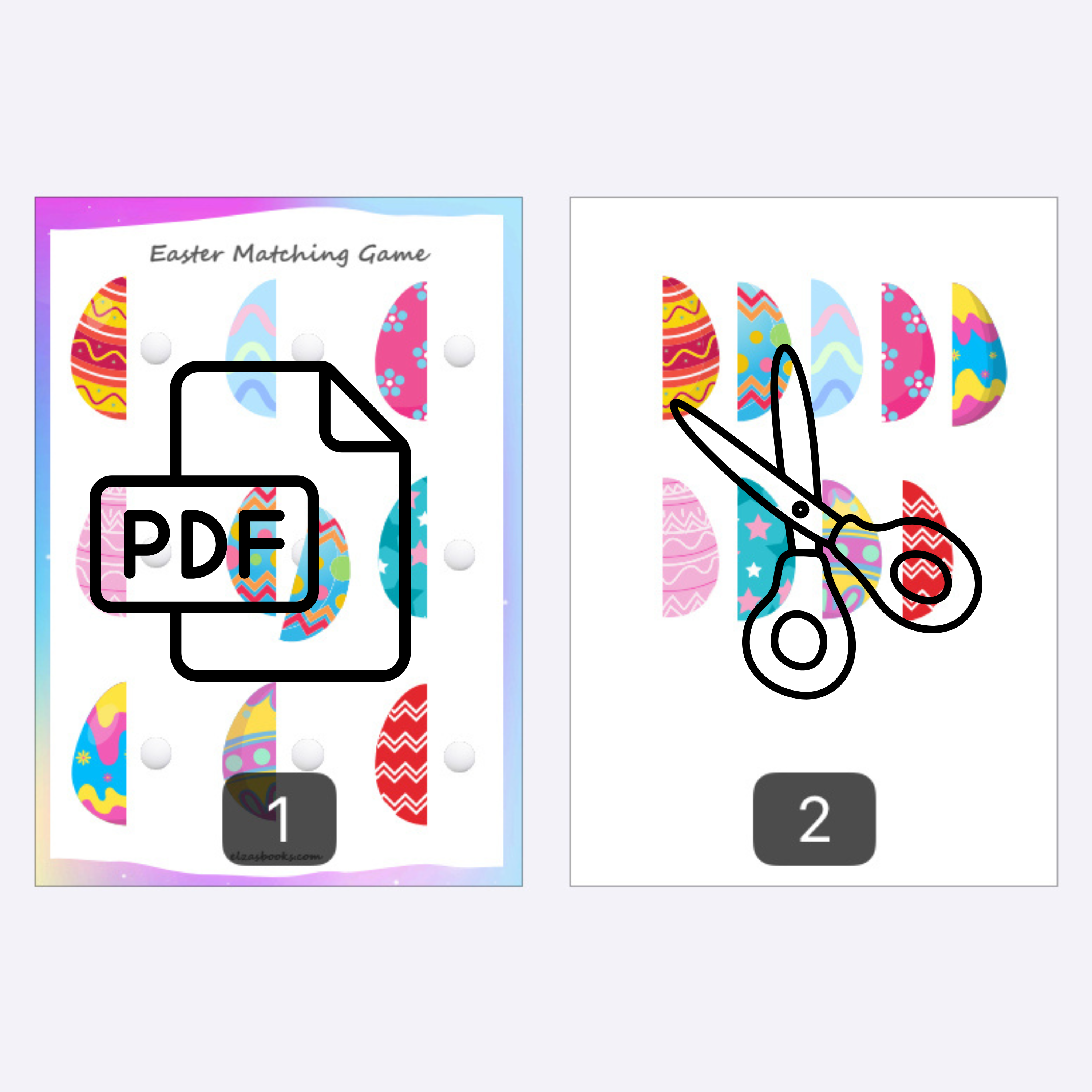 “Easter Egg Puzzle” 🐰🥚(053)