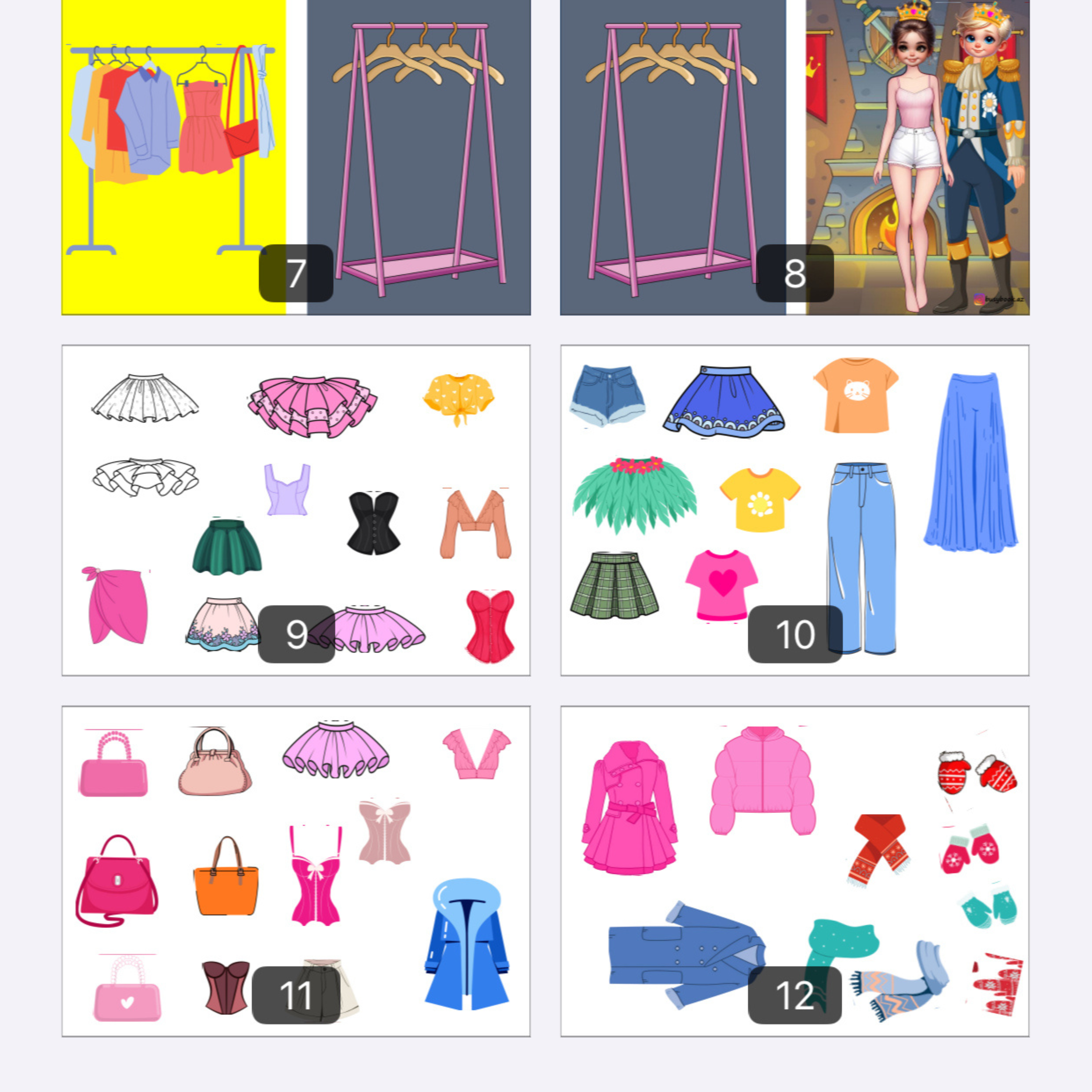 👗 Aylin Doll – Dress the Doll by Seasons 🌟(025)