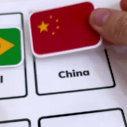 Game “Flags of the World” (90 cards)