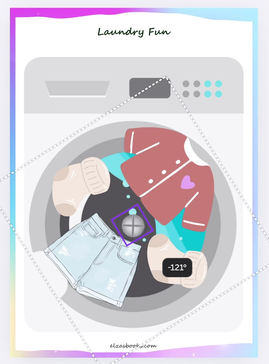 Laundry Fun 💦🧺(072)