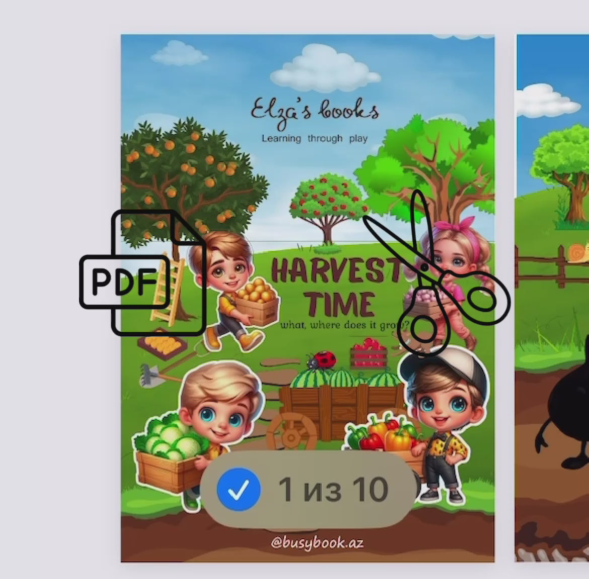 Book “Harvest Time 🌱(005)